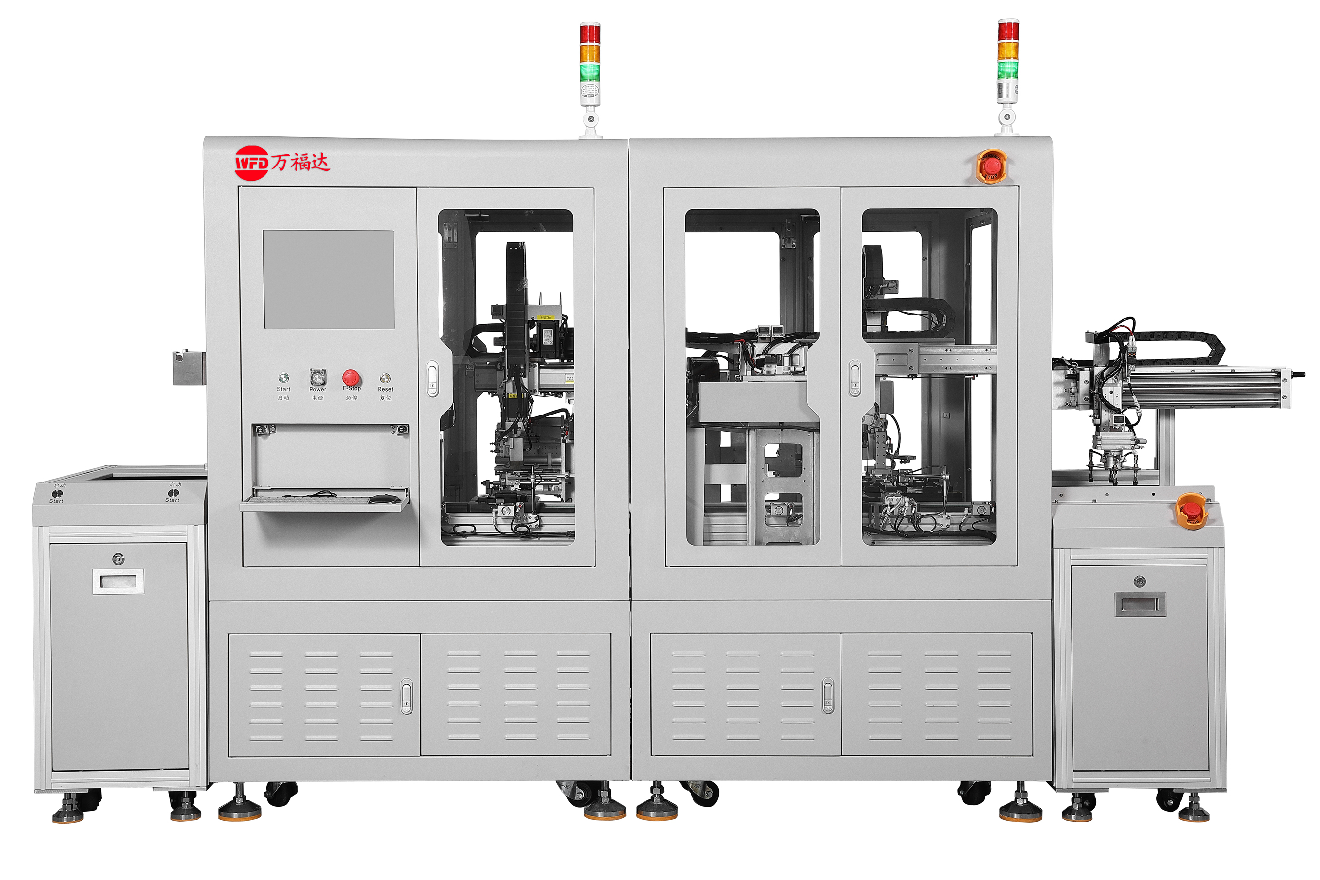 手機包裝自動貼標設(shè)備